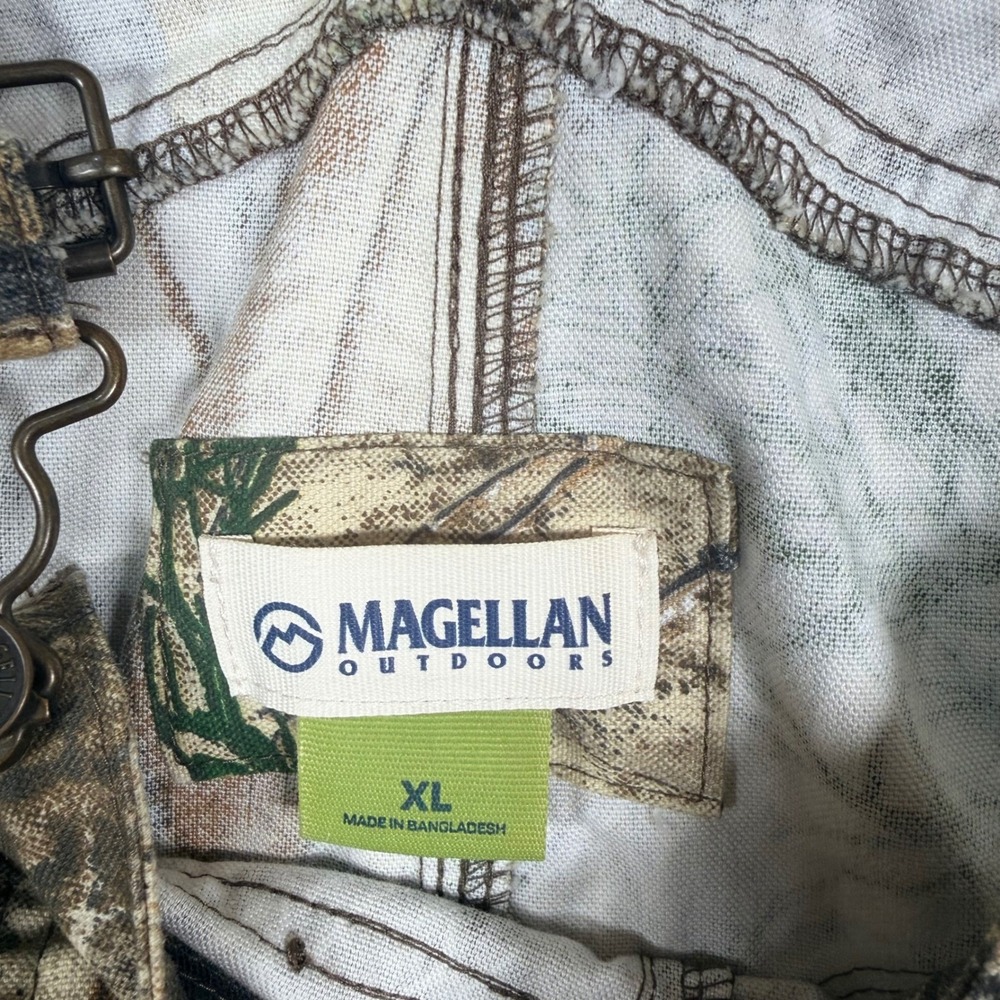 Magellan Outdoors Kids XL Realtree Edge Camo Hunting Bib Overall Gorpcore Rustic - Picture 11 of 13